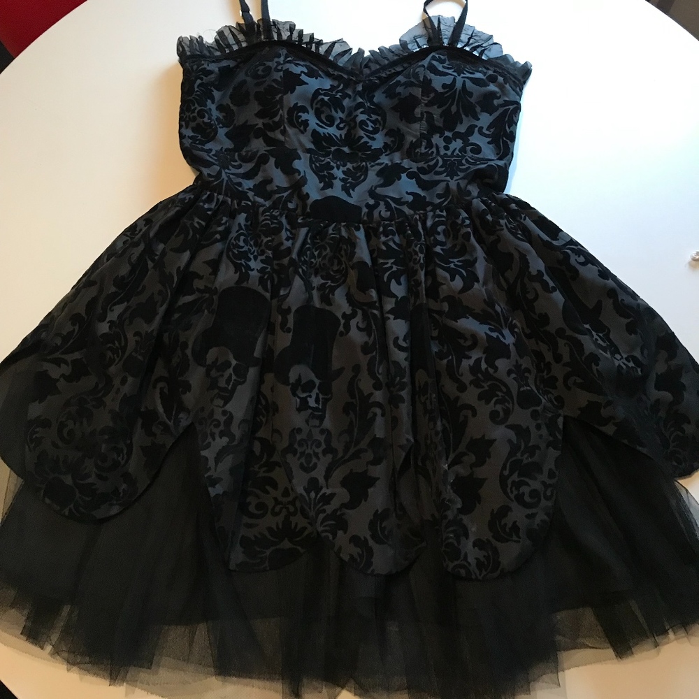 Hell Bunny Limited Edition Steam Punk Dress - M/12